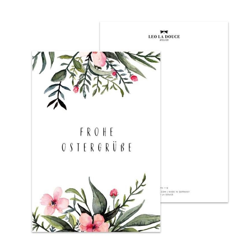 Postkarte - Frohe Ostergrüße