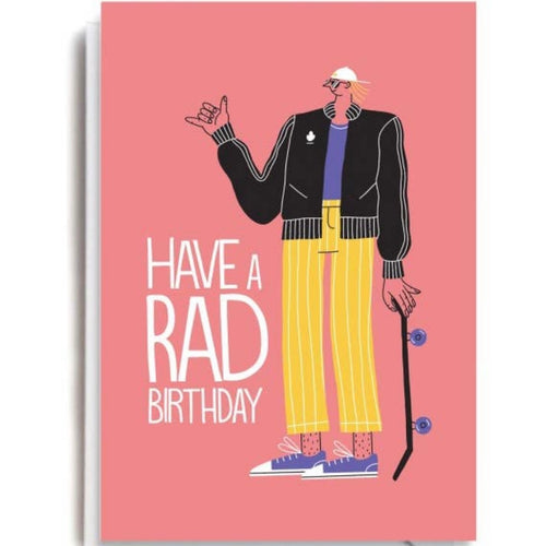 Grußkarte - Rad Birthday