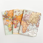 Mini Notizbuch - World Map