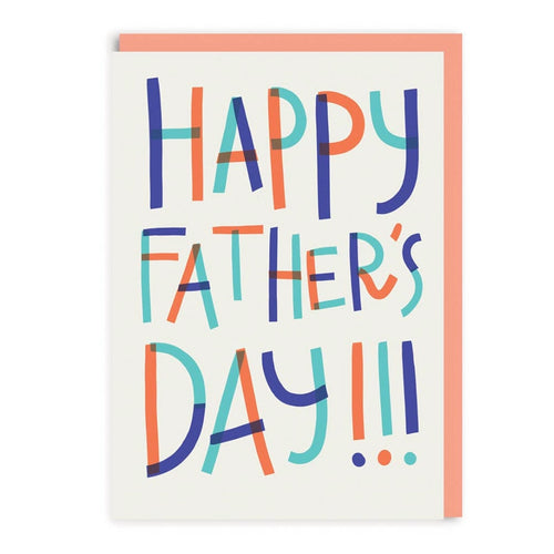 Grußkarte - Happy Father's Day