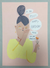 Postkarte - Ey, You. Happy Birthday