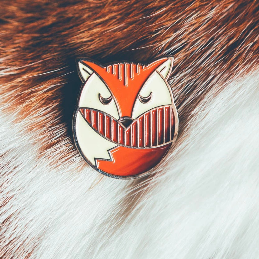 Pin - Sleepy Fox