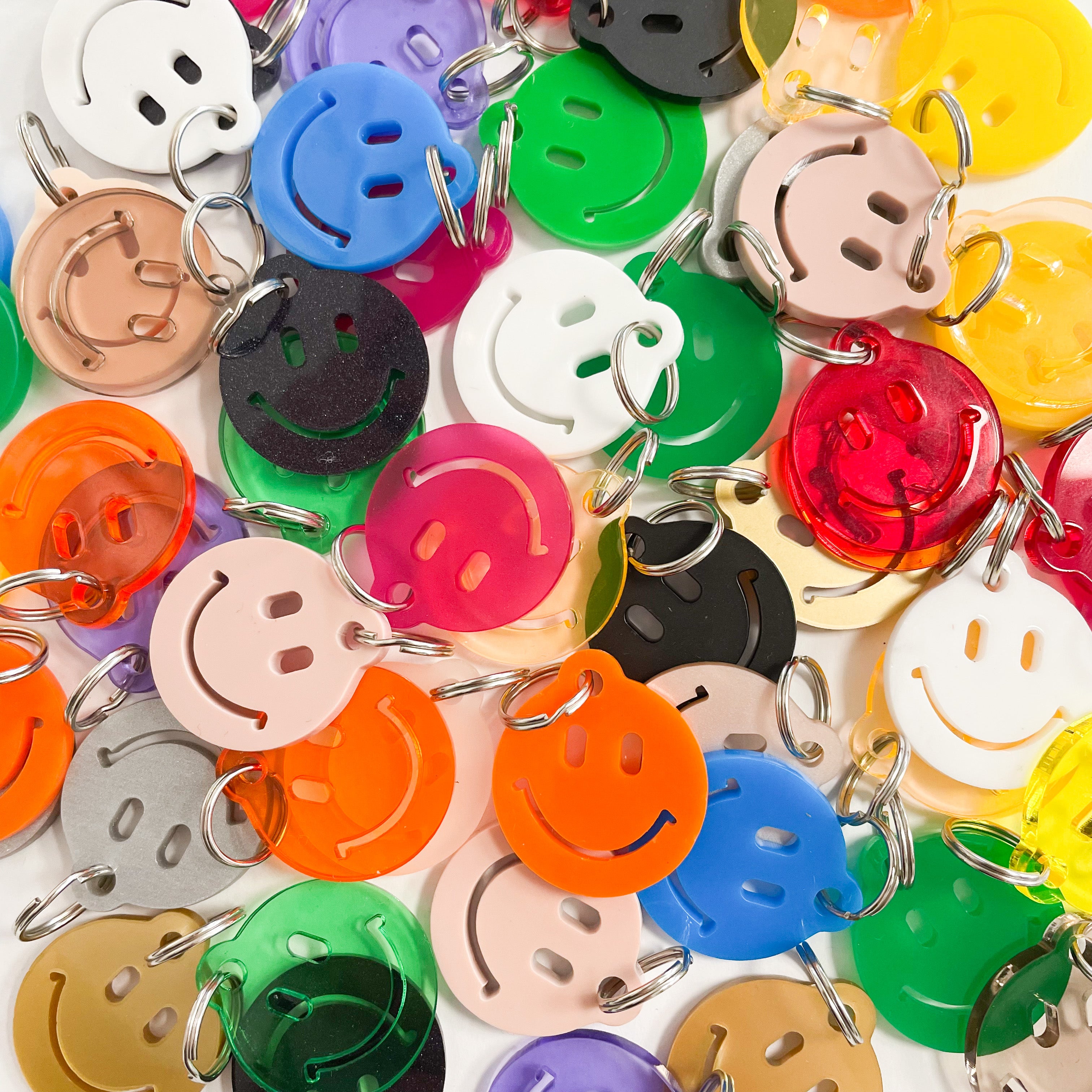 Smiley Schlüsselanhänger