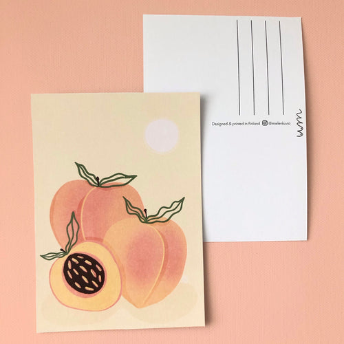 Postkarte - Peachy