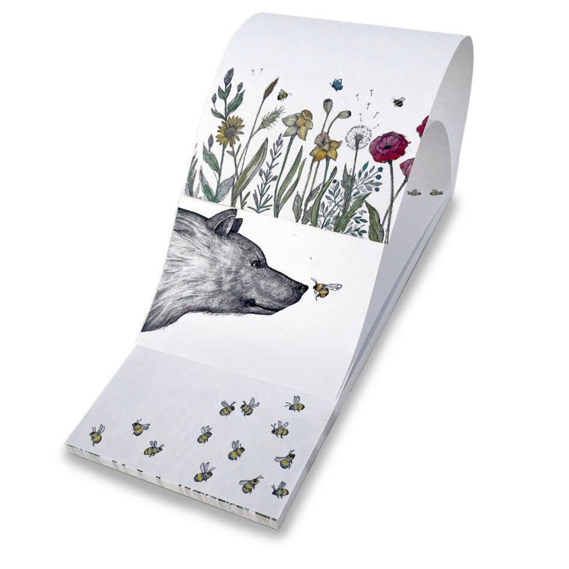 Notizblock - Blumenwiese