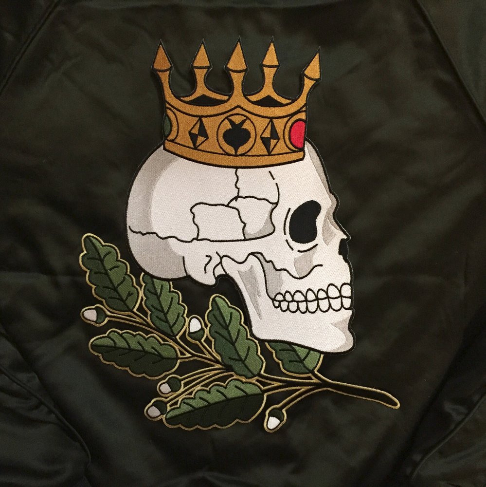 Criminal Authority 12" Back Patch