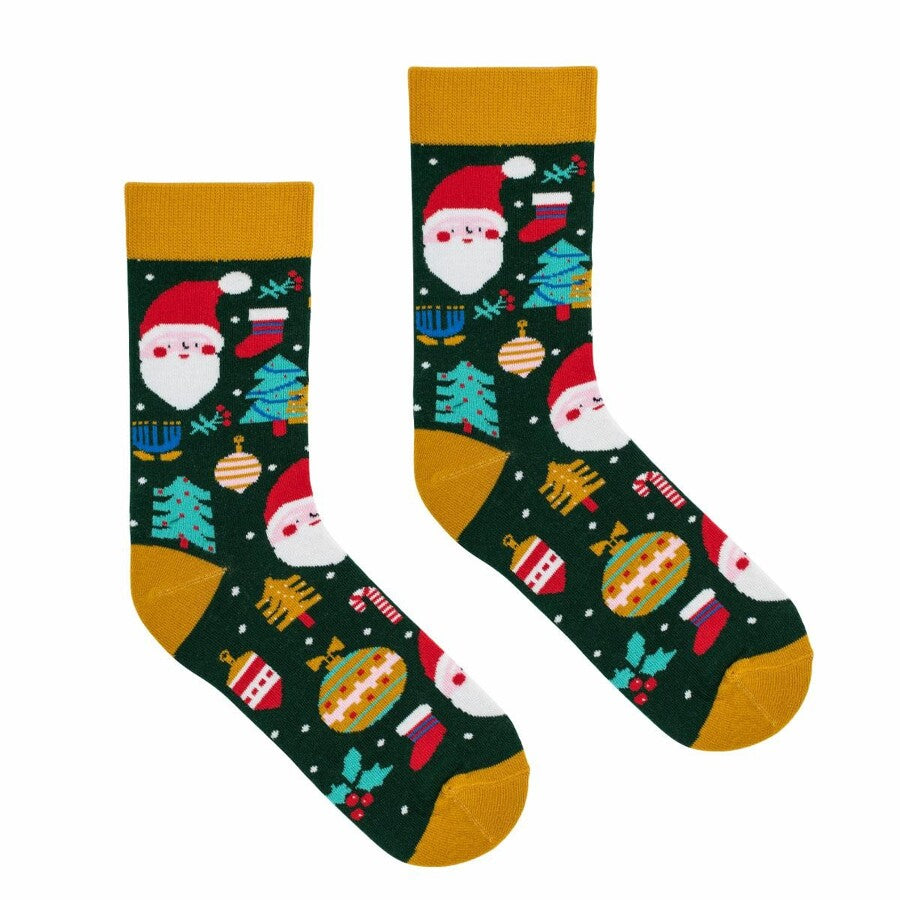 Holiday Socks - Santa