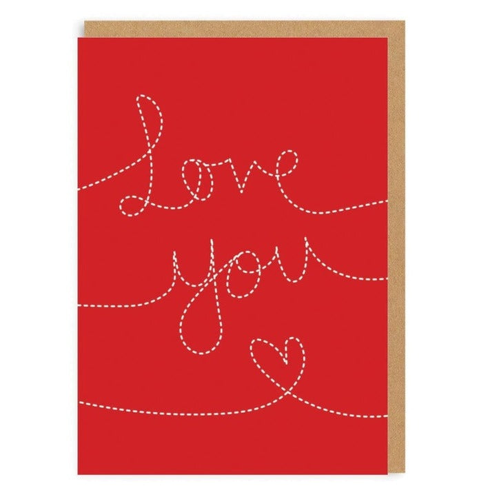 Grußkarte - Love You