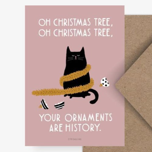 Postcard - Oh Christmas Tree