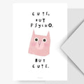 Postkarte - Cute But Psycho